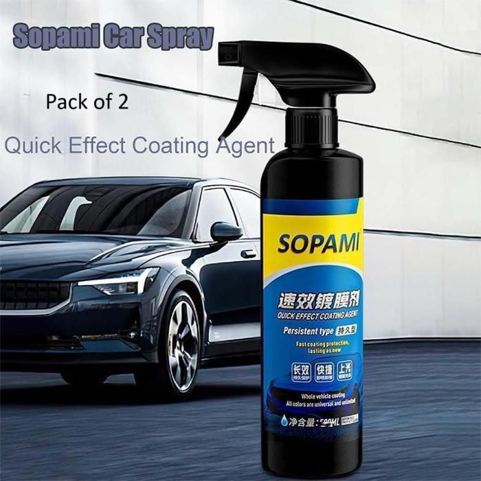 🚗 Sopami Car Coating Spray 50ml – Pack of 2